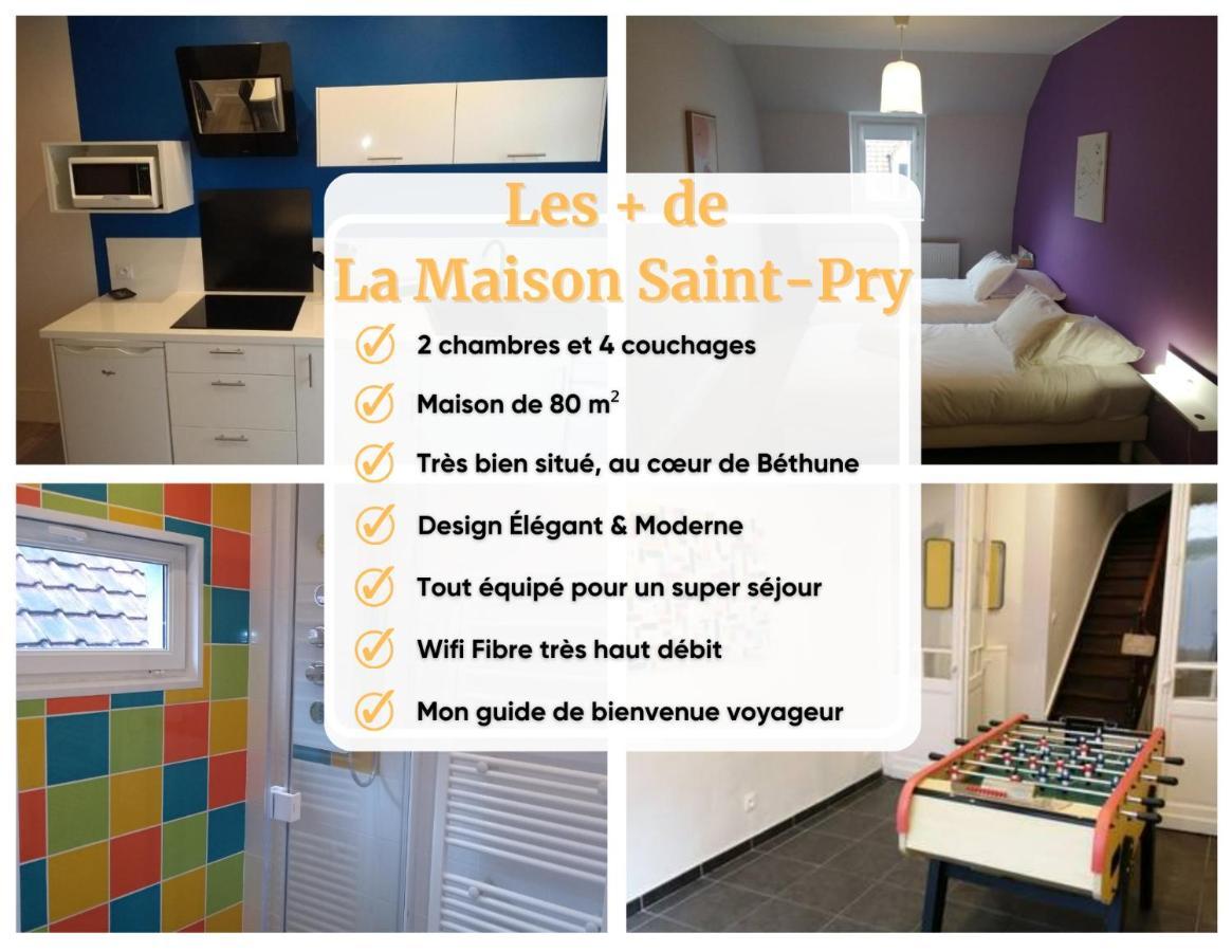 La Maison Saint-Pry Bethune Bagian luar foto